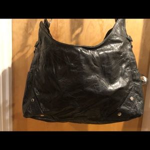 Distressed Leather Crossbody bag